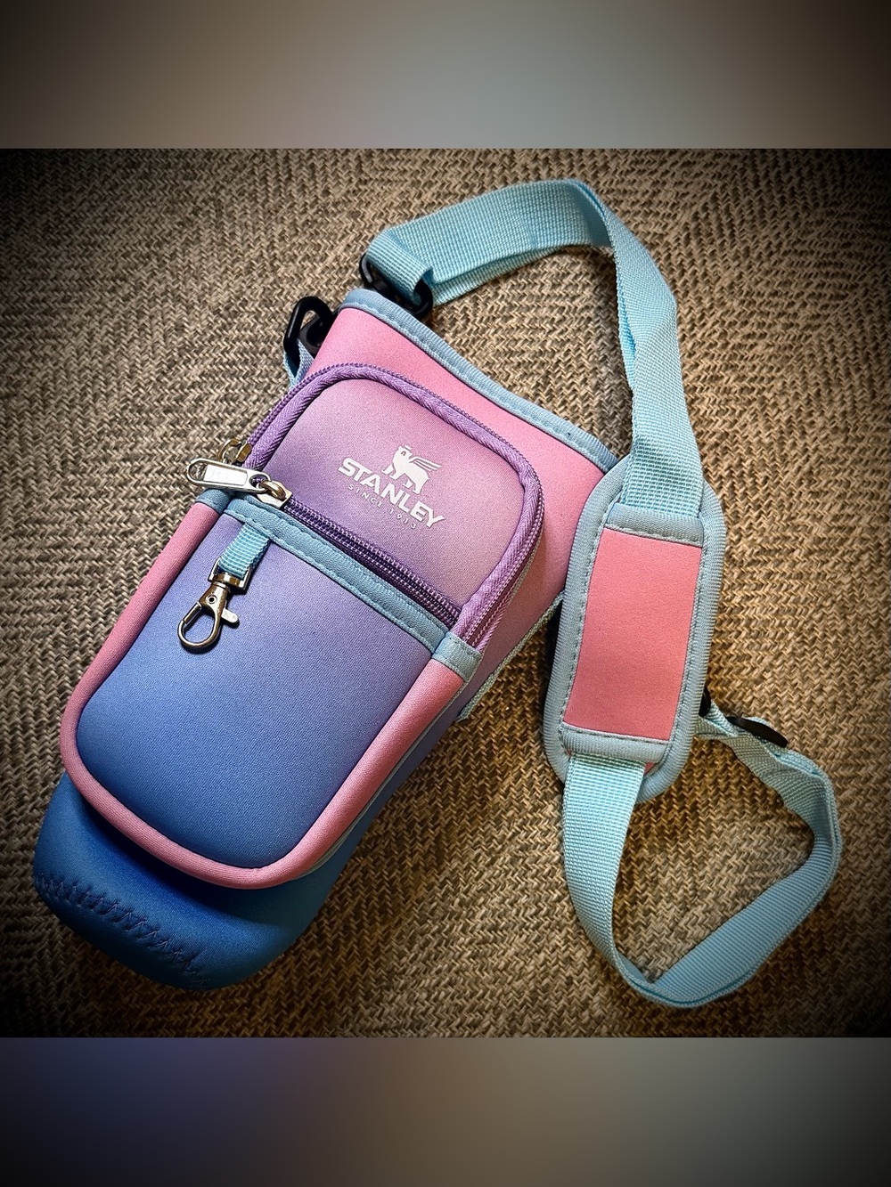 Stanley Pink Lavender Blue Gradient Mini Crossbody- NEW!!